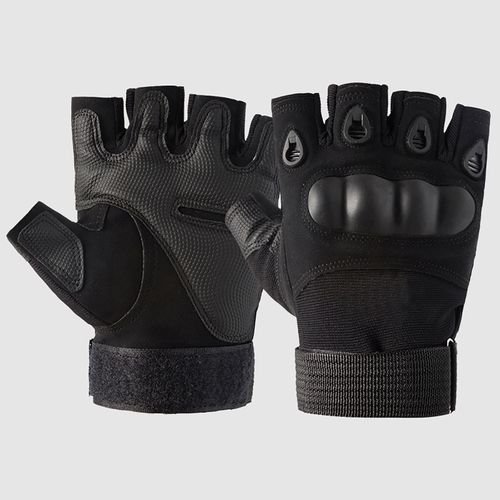 Adjustable Hard Knuckle Anti-Slip Fingerless Gloves Cost in Nigeria