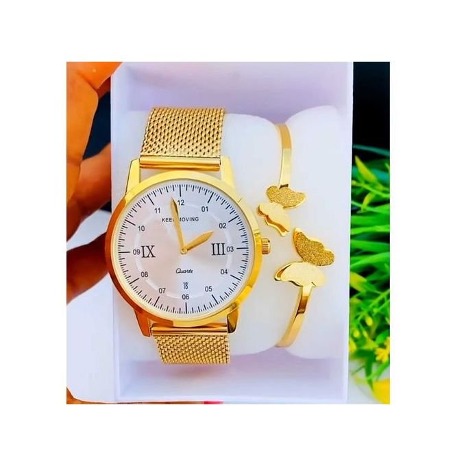 How Much Is An Exotic Wristwatch + Bracelet For Queens In Nigeria?