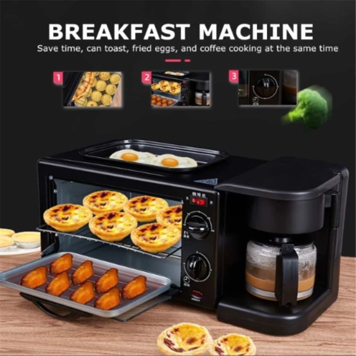 How Much Is A Multifunctional 3 In 1 Breakfast Maker In